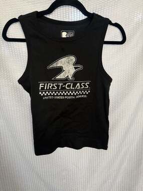 USPS First-Class Eagle Logo Tank Top